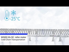 WIN50 DC 24v Motor Drive Roller Cold Chain Transport